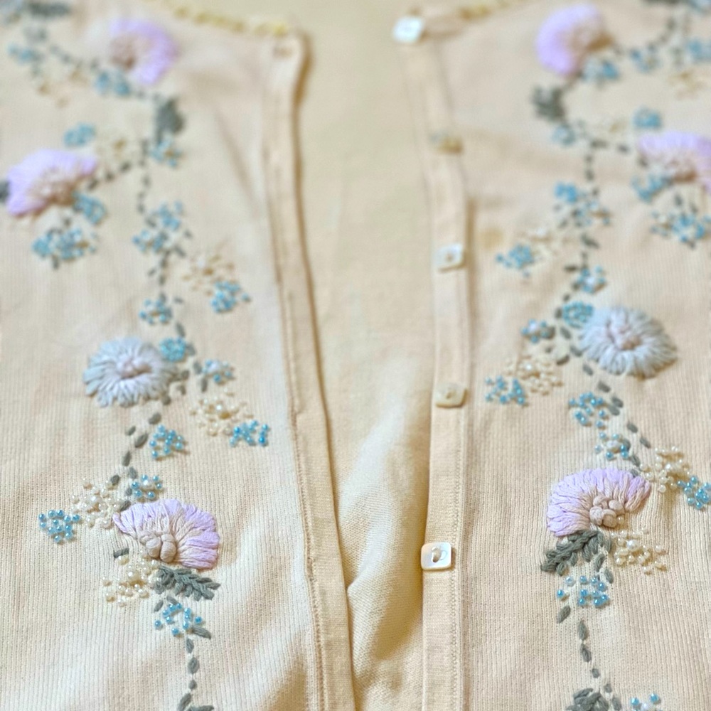 Sigrid Olsen Cardigan - vintage